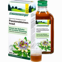 Abbildung von Schoenenberger Passionsblumenkraut Naturreiner Heilpflanzensaft 200 ml