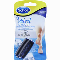 Scholl Velvet Smooth Express Pedi Ersatzrollen Extra Stark 2 Stück