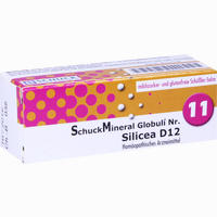 Schuckmineral Globuli 11 Silicea D12 7.5 g