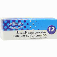 Schuckmineral Globuli 12 Calcium Sulfuricum D6 7.5 g