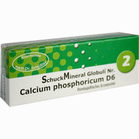 Schuckmineral Globuli 2 Calcium Phosphoricum D6 7.5 g