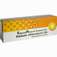 Schuckmineral Globuli 4 Kalium Chloratum D6 7.5 g