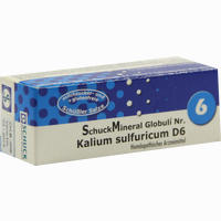 Schuckmineral Globuli 6 Kalium Sulfuricum D6 7.5 g