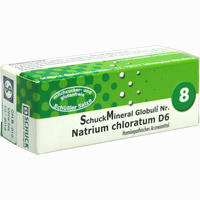 Schuckmineral Globuli 8 Natrium Chloratum D6 7.5 g