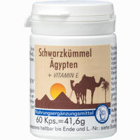 Schwarzkümmel ägypten + E Kapseln 60 Stück