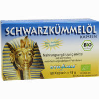 Schwarzkümmel Bio Aegypt Kapseln 60 Stück