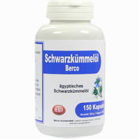 Schwarzkümmelöl Berco Kapseln 150 Stück