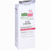 Sebamed Trockene Haut Parfumfrei Fußcreme Urea 10% 100 ml