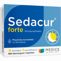 Abbildung von Sedacur Forte Beruhigungdragees 100 Stück