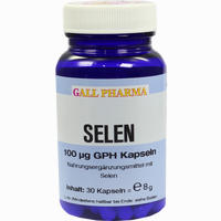Selen 100ug Gph Kapseln 30 Stück
