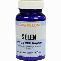 Selen 200ug Gph Kapseln 60 Stück