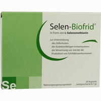 Selen- Biofrid Kapseln 20 Stück