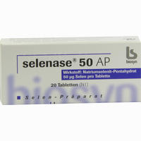 Selenase 50 Ap Tabletten 20 Stück