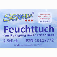 Senada Feuchttücher 2 Stück