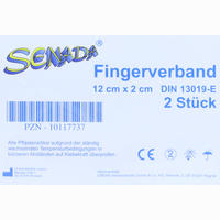 Senada Fingerverband 12x2cm 2 Stück