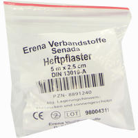Senada Heftpflaster Auf Spule 5m X 2,5cm 1 Stück