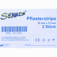 Senada Pflasterstrip 19x72mm 2 Stück