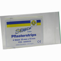 Senada Pflasterstrips 25x72mm 4 Stück