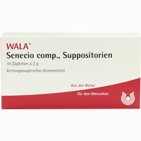 Senecio Comp Suppositorien Zäpfchen 10 x 2 g