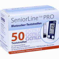 Seniorline Pro Cignus Blutzucker- Teststreifen 2 x 25 Stück