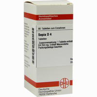 Sepia D4 Tabletten 80 Stück