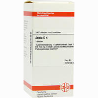 Sepia D4 Tabletten 200 Stück