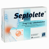 Septolete 3mg/1mg Lutschtabletten 16 Stück