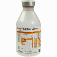 Serag Wiessner Ringer- Laktat- Lösung Isotone Elekrolytlösung Infusionslösung 250 ml