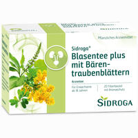 Sidroga Blasentee Plus mit Bärentraubenblättern Tee 20 Stück