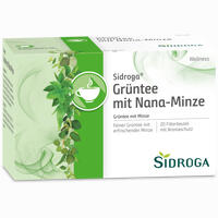 Sidroga Wellness Grüntee mit Nana- Minze Filterbeutel 20 Stück