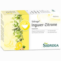 Sidroga Wellness Ingwer- Zitrone Filterbeutel 20 Stück