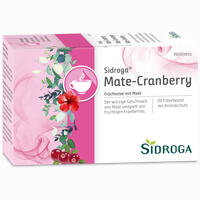 Sidroga Wellness Mate-cranberry Tee 20 Stück