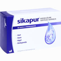 Sikapur Kieselsäure Softgel- Kapseln mit Biotin 90 Stück