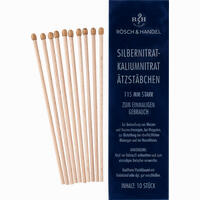 Silbernitrat- Kaliumnitr.ätzstäbchen ätzstift 115mm 10 Stück
