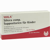 Silicea Comp Ksupp Zäpfchen 10 x 1 g