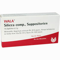 Silicea Comp Supp Zäpfchen 10 x 2 g