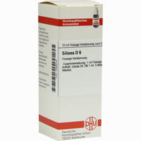 Silicea D6 Dilution 20 ml