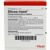 Silicea- Injeel Ampullen 10 Stück
