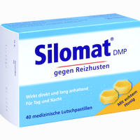Silomat Dmp gegen Reizhusten mit Honig Lutschpastillen 40 Stück