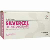 Silvercel Hydroalginat Tamponade 2. 5x30. 5cm Tpo 5 Stück