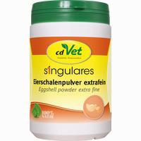 Singulares Eierschalenpulver Extrafein Vet 1 KG