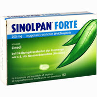 Sinolpan Forte 200 Mg Magensaftresistente Weichkapseln 50 Stück