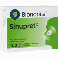 Sinupret Bionorica überzogene Tabletten 100 Stück