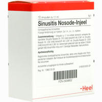 Sinusitis Nosode- Injeel Ampullen 10 Stück