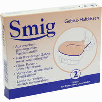 Smig Gebiss- Haftkissen 2 Stück