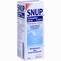 Snup Schnupfenspray 0.05% Dosierspray 15 ml