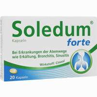 Abbildung von Soledum Kapseln Forte 20 Stück
