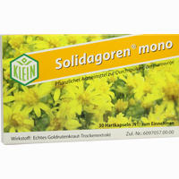 Solidagoren Mono Kapseln 30 Stück