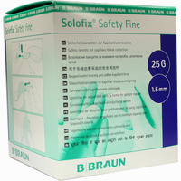 Solofix Safety Fine 25g X 1.5mm Lanzetten 200 Stück