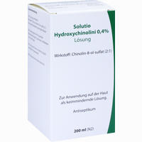 Solutio Hydroxychinolini 0.4% Lösung Leyh Pharma 200 ml